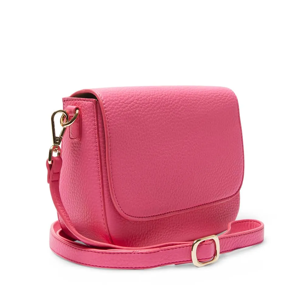 Amalfi Bag in Fuschia Pebble