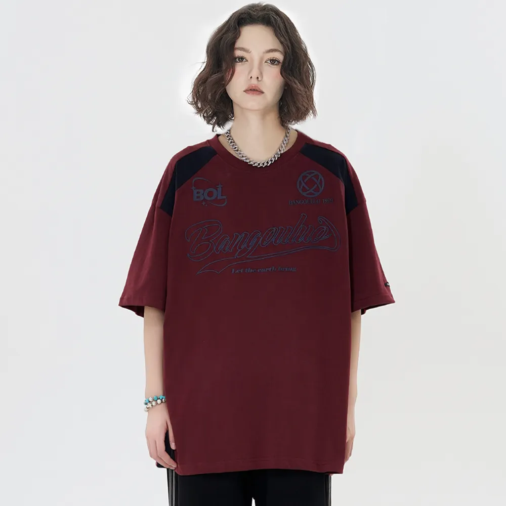 American Patchwork Cotton T-shirt