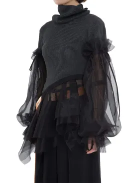 ANDROMEDA Organza Pullover