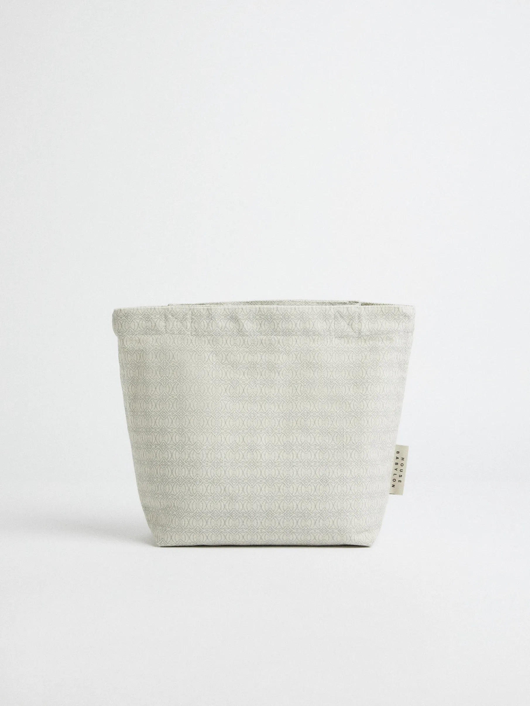 Ayein printed Tote bag - Dusty Green