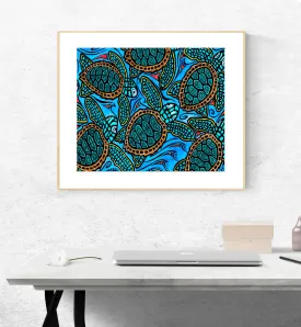 Baby Turtles Print