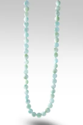 Beaded Green Iridescent Necklace™ in Watermark