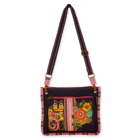 BLOSSOMING CATS CROSSBODY