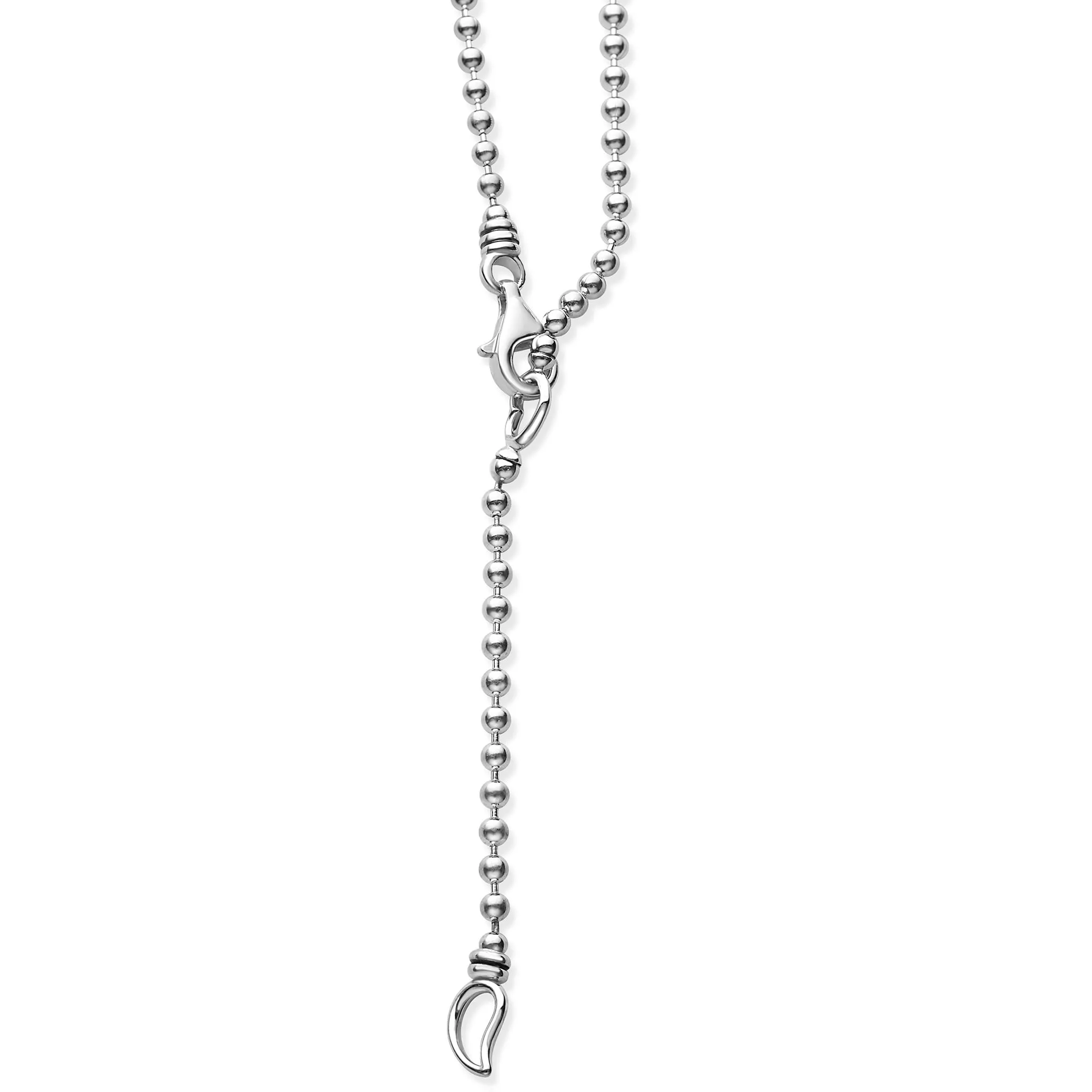 Embrace Two-Tone X Pendant Necklace