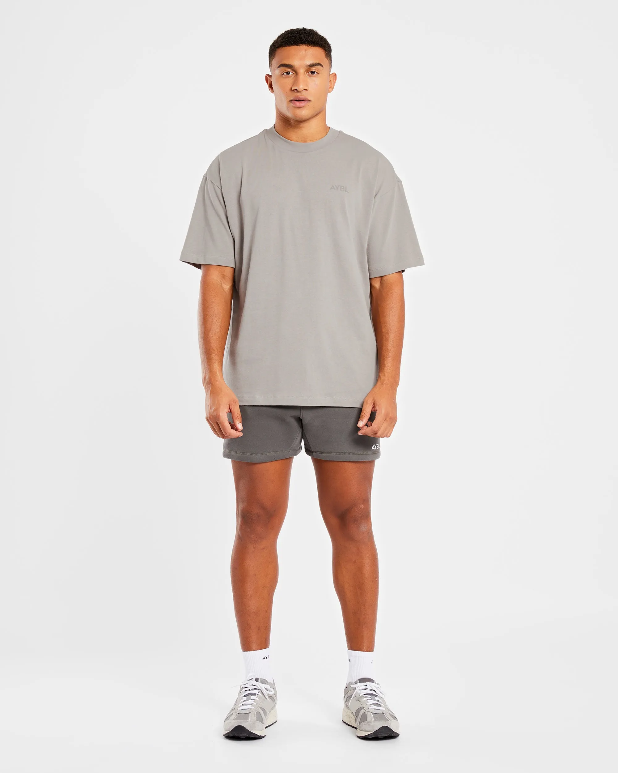 Essential Oversized T Shirt - Fog