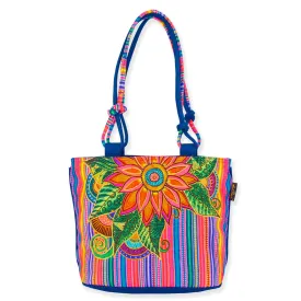 FLEUR DEL FLOWERS MEDIUM TOTE