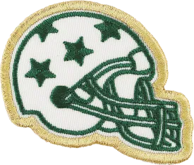 Football Helmet Patch