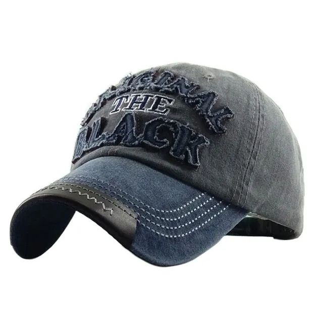 golf Cap cotton Hats original black Trucker