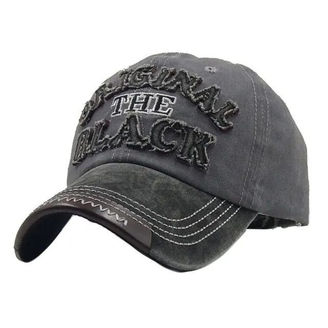 golf Cap cotton Hats original black Trucker