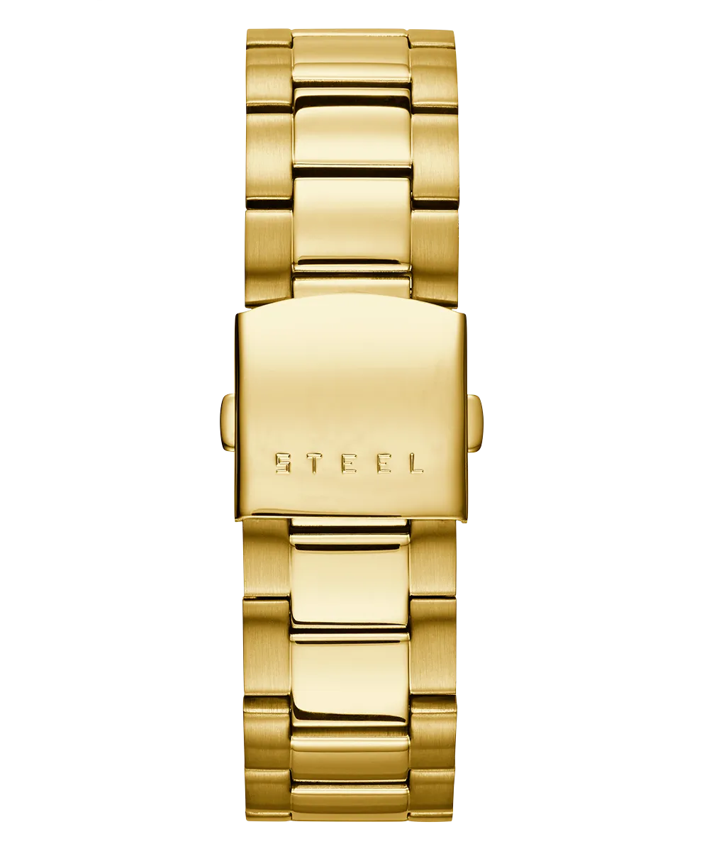 GUESS Mens Gold Tone Chronograph Watch