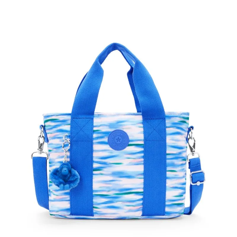 Kipling Minta M Diluted Blue Handbag