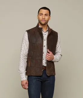 Rugged Quilted Vest :: Cigar