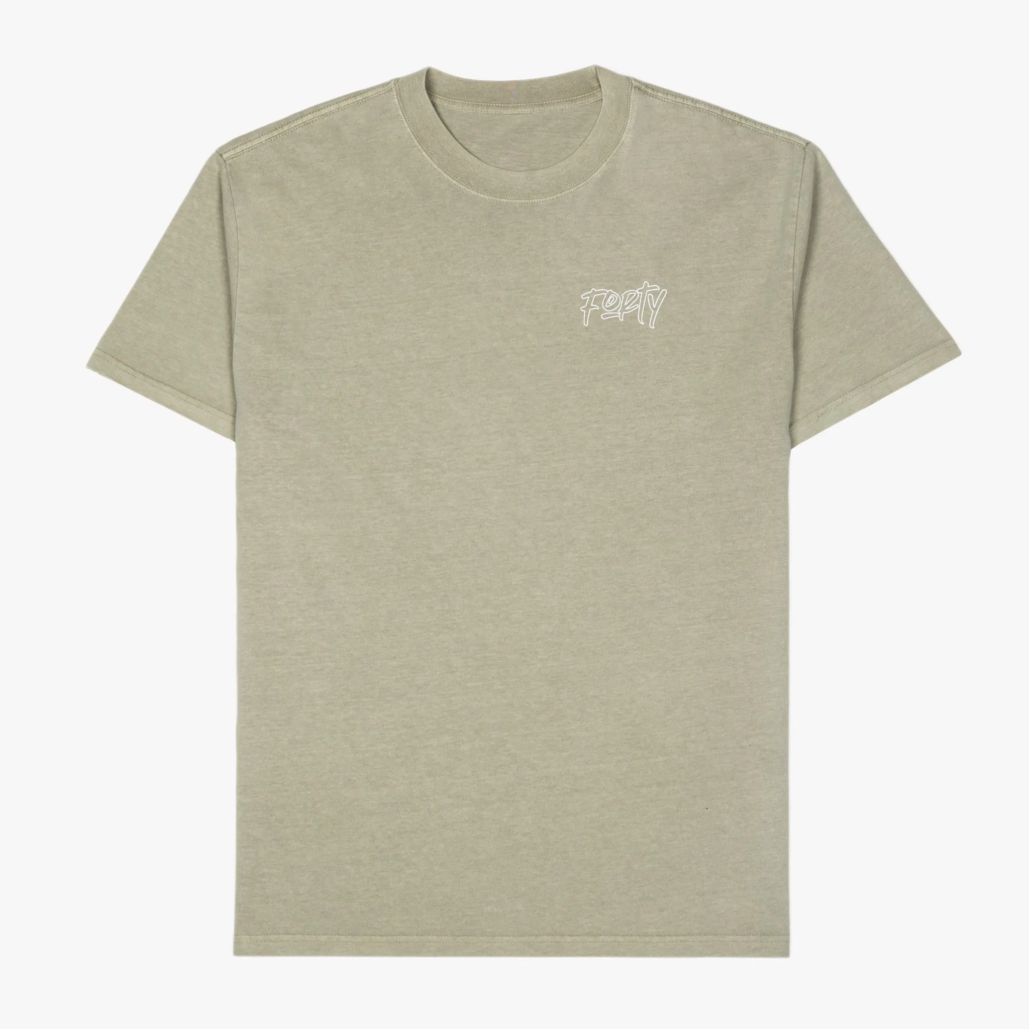 Sigmund Outline Tee (Faded Khaki)