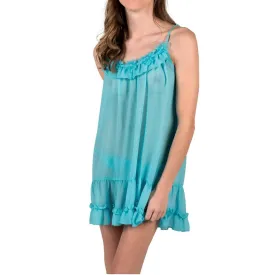 Sophie Sheer Babydoll - Blue Atoll