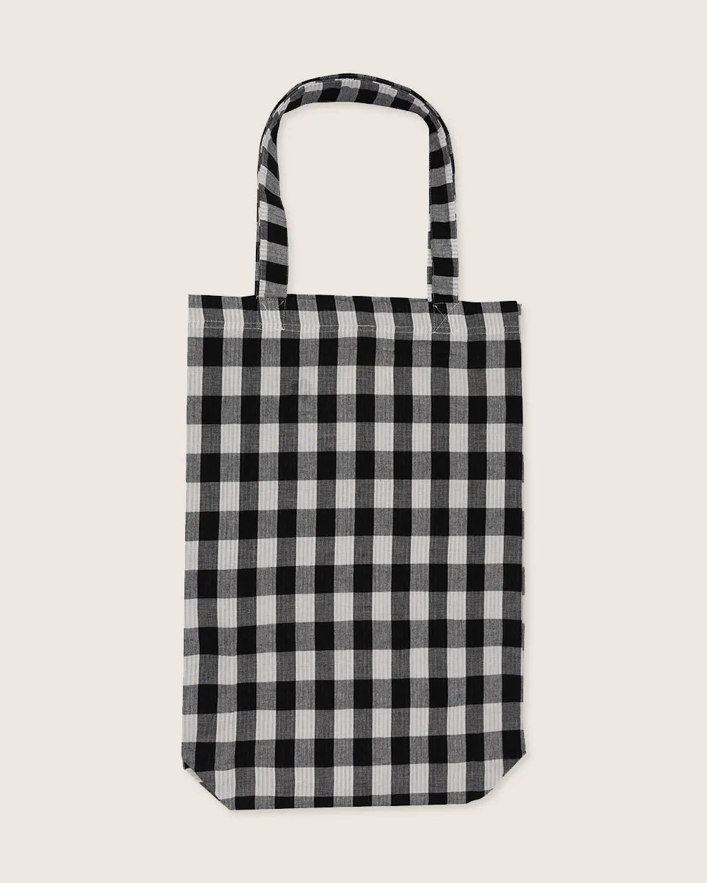 Stripe Check Tote Bag