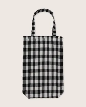 Stripe Check Tote Bag